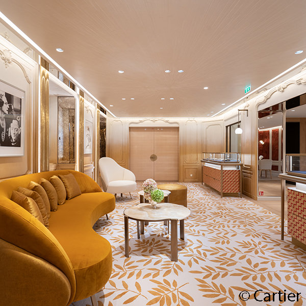 Salon Jeanne Toussaint du flagship Cartier à Paris